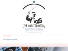 Tablet Screenshot of maestro-media.com